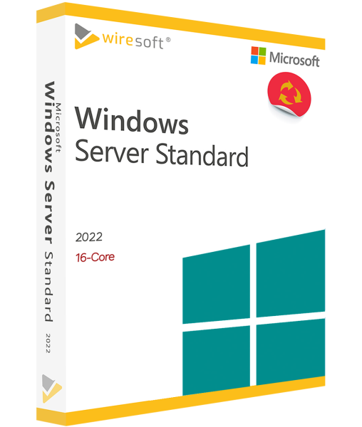 MICROSOFT WINDOWS SERVER 2022 STANDARD 16-CORE